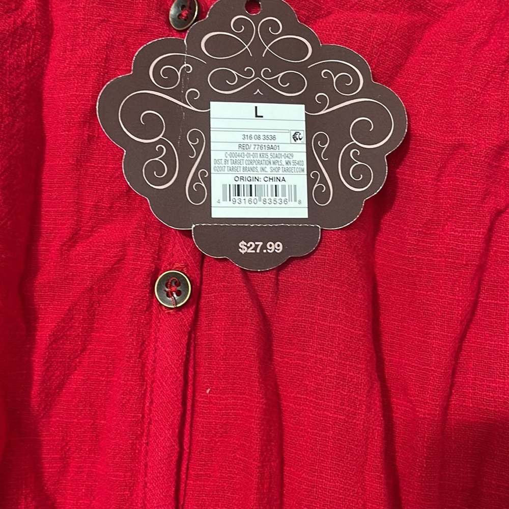 Red Blouse - Picture 6 of 7